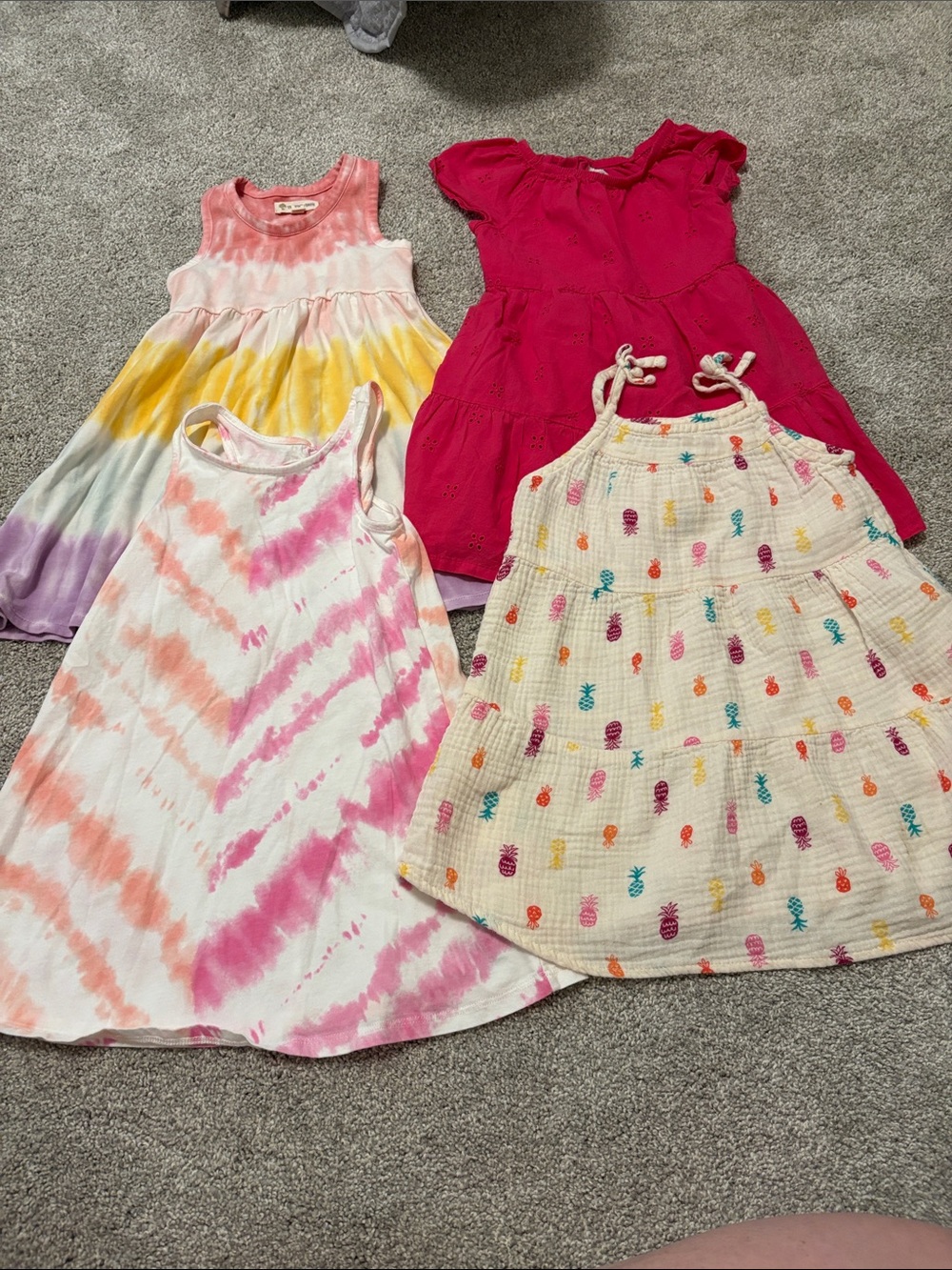 Toddler girls name brand dress lot 4T